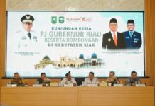 Pemkab Siak bersama TNI Polri Siap Sukseskan Pilkada Damai 2024 Pemkab Siak bersama TNI Polri Siap Sukseskan Pilkada Damai 2024