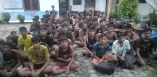 146 Imigran Rohingya Tiba di Deli Serdang Sumut Menggunakan Kapal Kayu