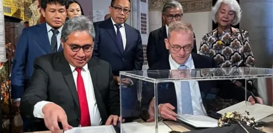 Belanda pulangkan benda bersejarah Kerajaan Singasari dan Kerajaan Badung Bali Belanda pulangkan benda bersejarah Kerajaan Singasari dan Kerajaan Badung Bali