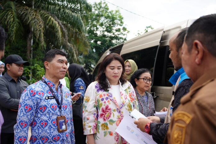 Rombongan Seruni Kabinet Merah Putih Tinjau Sejumlah Lokasi di Pekanbaru